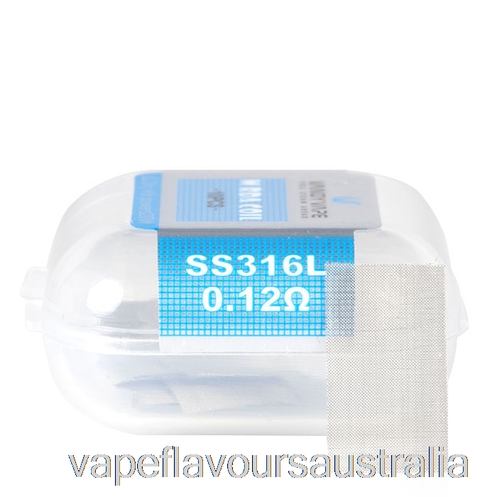 Vape Australia Vandy Vape M MESH SHEET Coils (10 Sheets) M V2 RDA COIL - 0.12ohm SS316L (10pc)